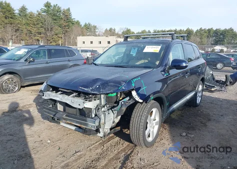 2016 Mitsubishi Outlander Se z USA, uszkodzony, nr VIN JA4AZ3A34GZ017890